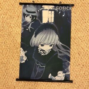 Gosick Anime Wall Scroll - Black and White